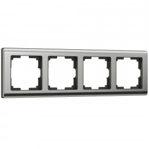 Werkel Metallic рамка 4-я глянц.никель