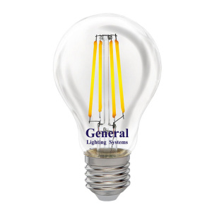 ЛСД (LED) A60 E27 13w 2700K диммируемая филамент General