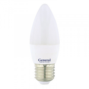 ЛСД (LED) свеча E27 8w 6500 General