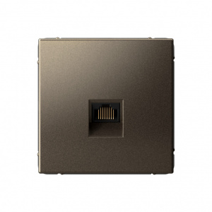 ArtGallery Мокко Розетка компьютерная RJ45, кат. 6A, механизм