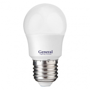 ЛСД (LED) шар E27  7w/4500 G45 General