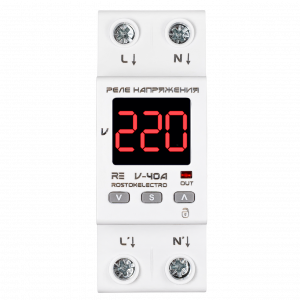 Реле напряжения RE V-40A  ROSTOKELECTRO
