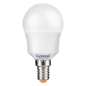 ЛСД (LED) шар E14 15w 2700 General