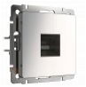 WL02-RJ-45 / Розетка Ethernet RJ-45 (глянцевый никель)