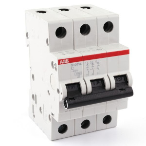 Автоматический выключатель ABB 3P 50А C50 SH203