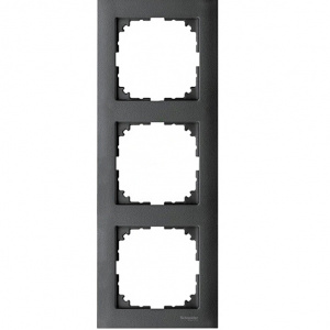 Schneider Electric Merten SM M-Pure Антрацит Рамка 3-ая