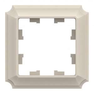 AtlasDesign Antique Рамка 1-постовая, Бежевый