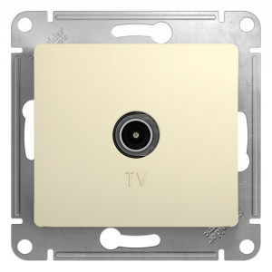 Glossa Бежевый Розетка TV