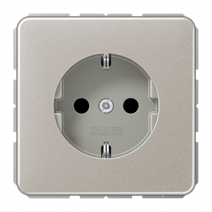 JUNG CD 500 Розетка 16 А, 250 В~ платина