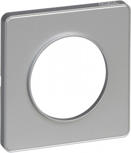 ODACE Рамка 1-ая алюминий  Schneider Electric S53P802