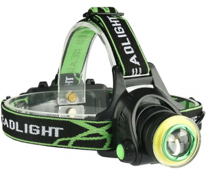 Фонарь налобный аккумуляторный Огонь HT-560 + LED