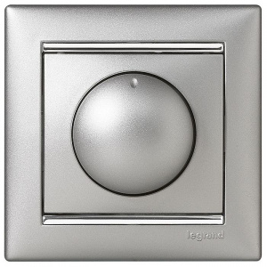 Legrand Valena светорегулятор 40-400Вт (алюм)