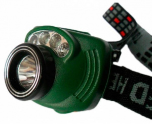 Фонарь налобный с датчиком движения DX-1310. AAA