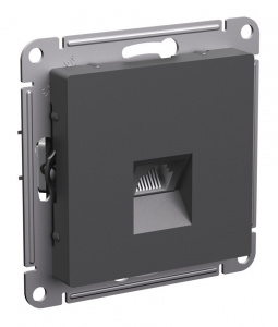 AtlasDesign Базальт Розетка компьютерная RJ45, кат. 6A, механизм