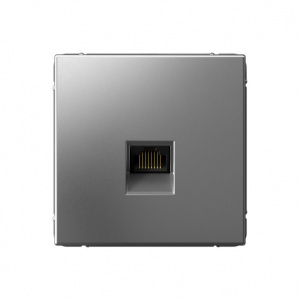 ArtGallery Сталь Розетка компьютерная RJ45, кат. 6A, механизм