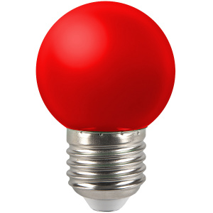 ЛСД (LED) шар E27  5w Red General
